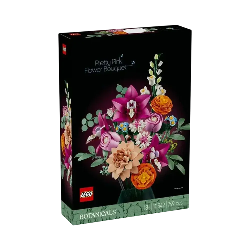 LEGO BOTANICAL COLLECTION "Pretty Pink Flower Bouquet" [10342]