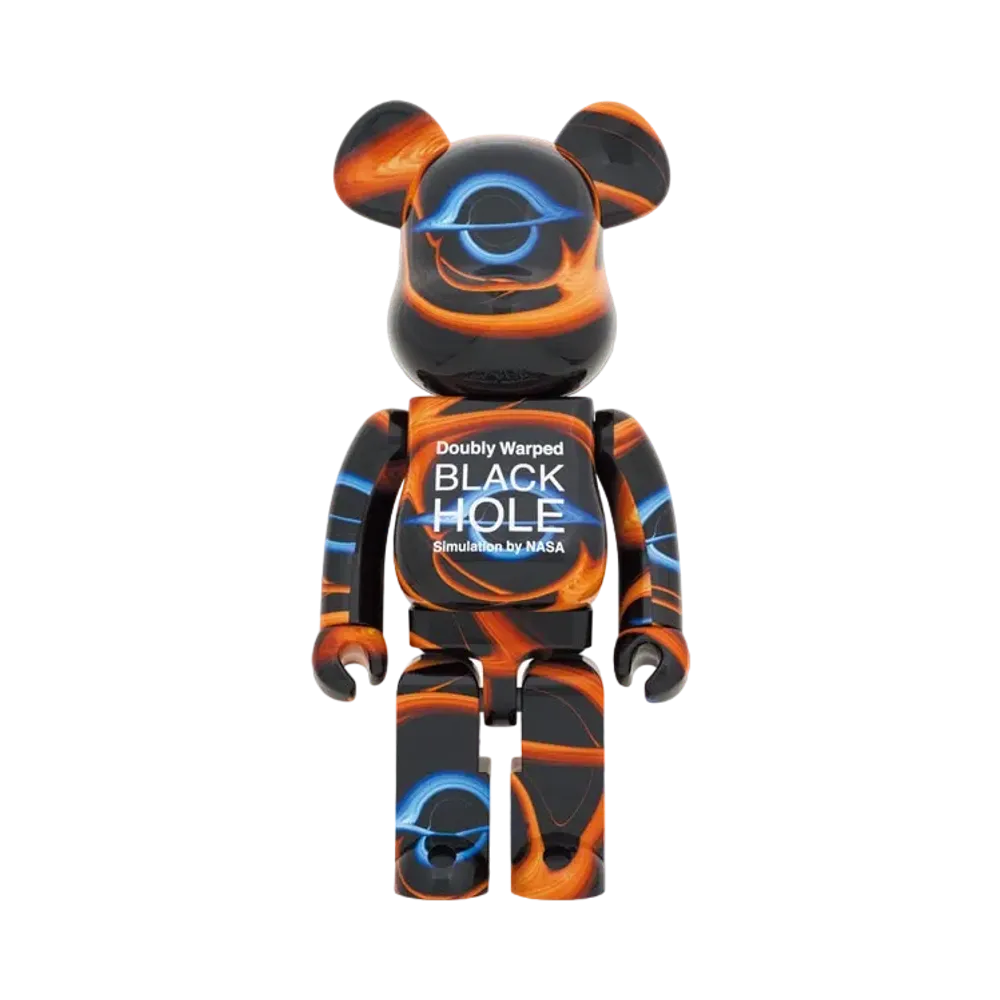 Bearbrick Doubly Warped BLACK HOLE 1000%