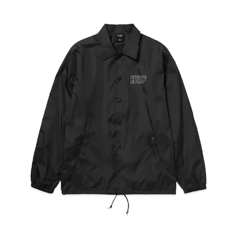 HUF Set H Coach Jacket "Black"