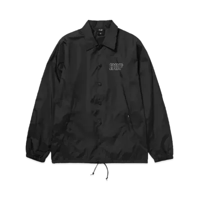 HUF Set H Coach Jacket "Black"