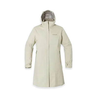 mont-bell Women's Rambler Rain Coat "Ivory"