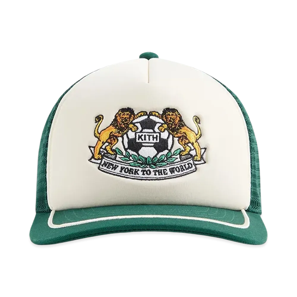 Kith x adidas Football Trucker Hat "Stadium"