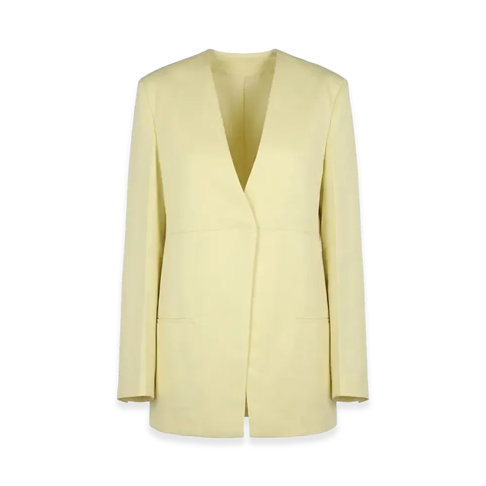 Jil Sander Women's Tailor Single Breasted Jacket "Yellow"