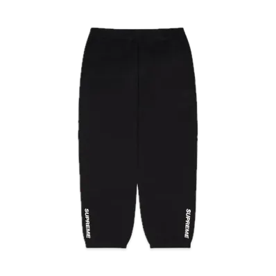 Supreme Warm Up Pant "Black" (21SS)