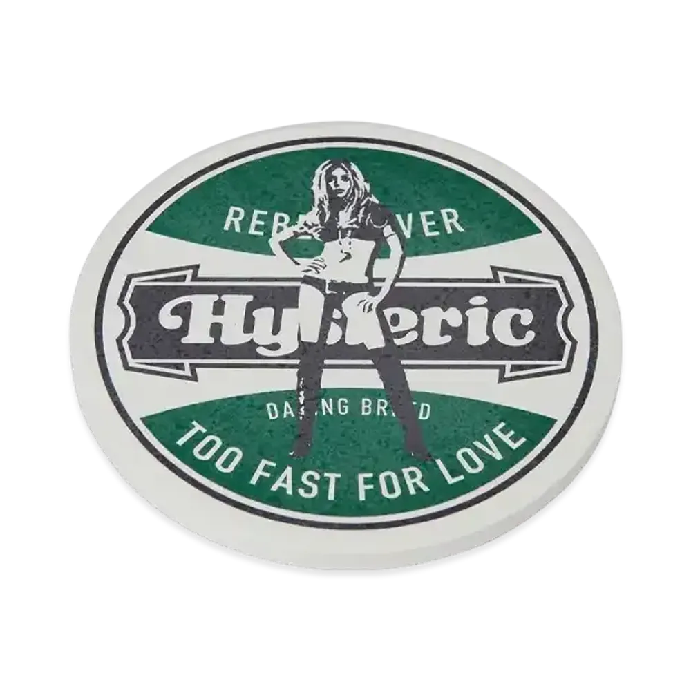 HYSTERIC GLAMOUR Rebel Fever Coaster "Green"