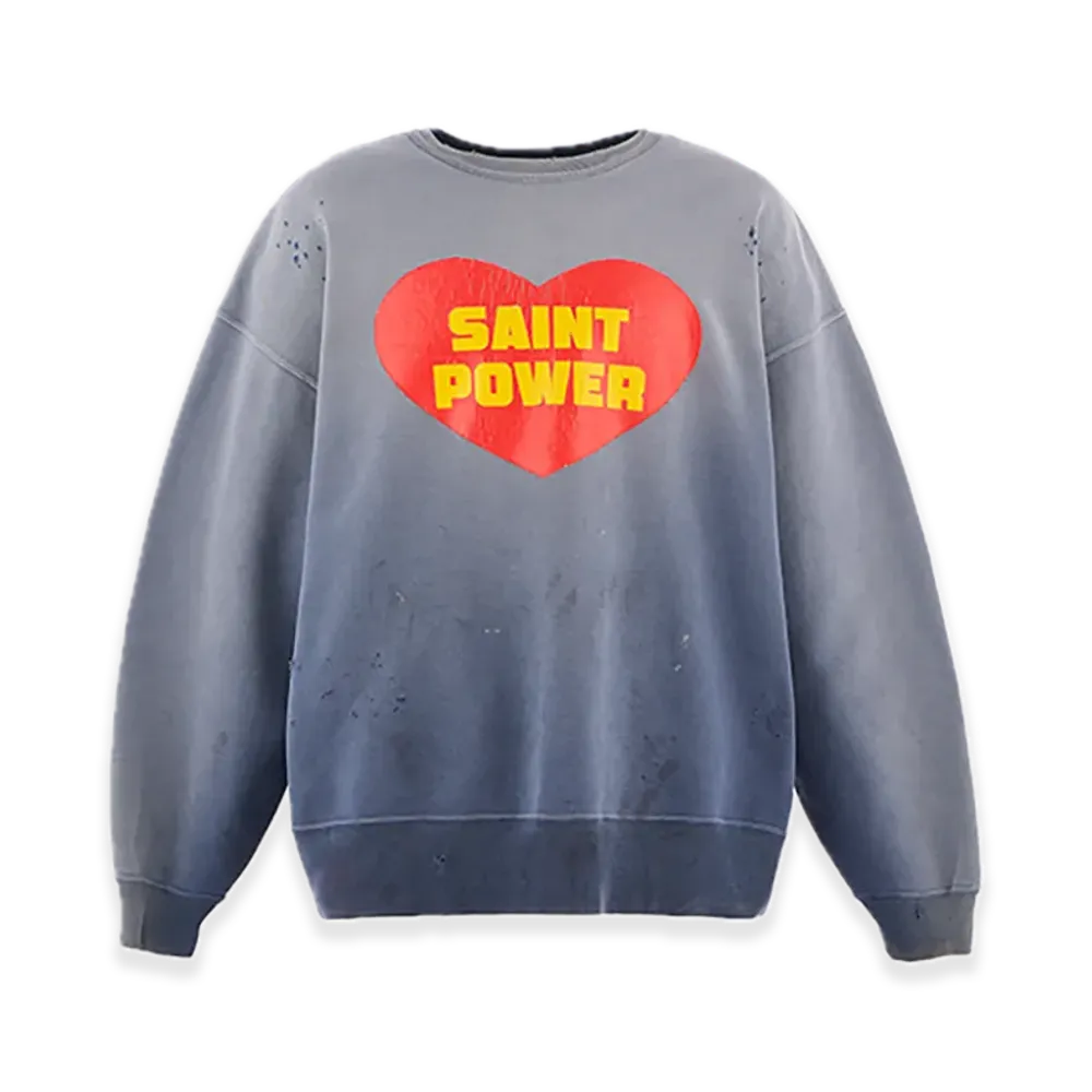 SAINT Mxxxxxx Crew Neck Sweat Saint Power "Navy"