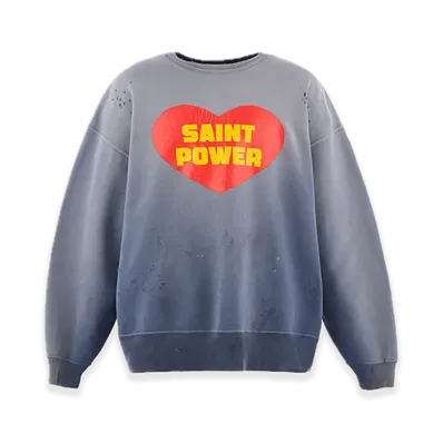 SAINT Mxxxxxx Crew Neck Sweat Saint Power "Navy"