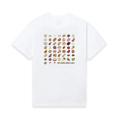 ANTI SOCIAL SOCIAL CLUB x Minecraft Food Tee "White"