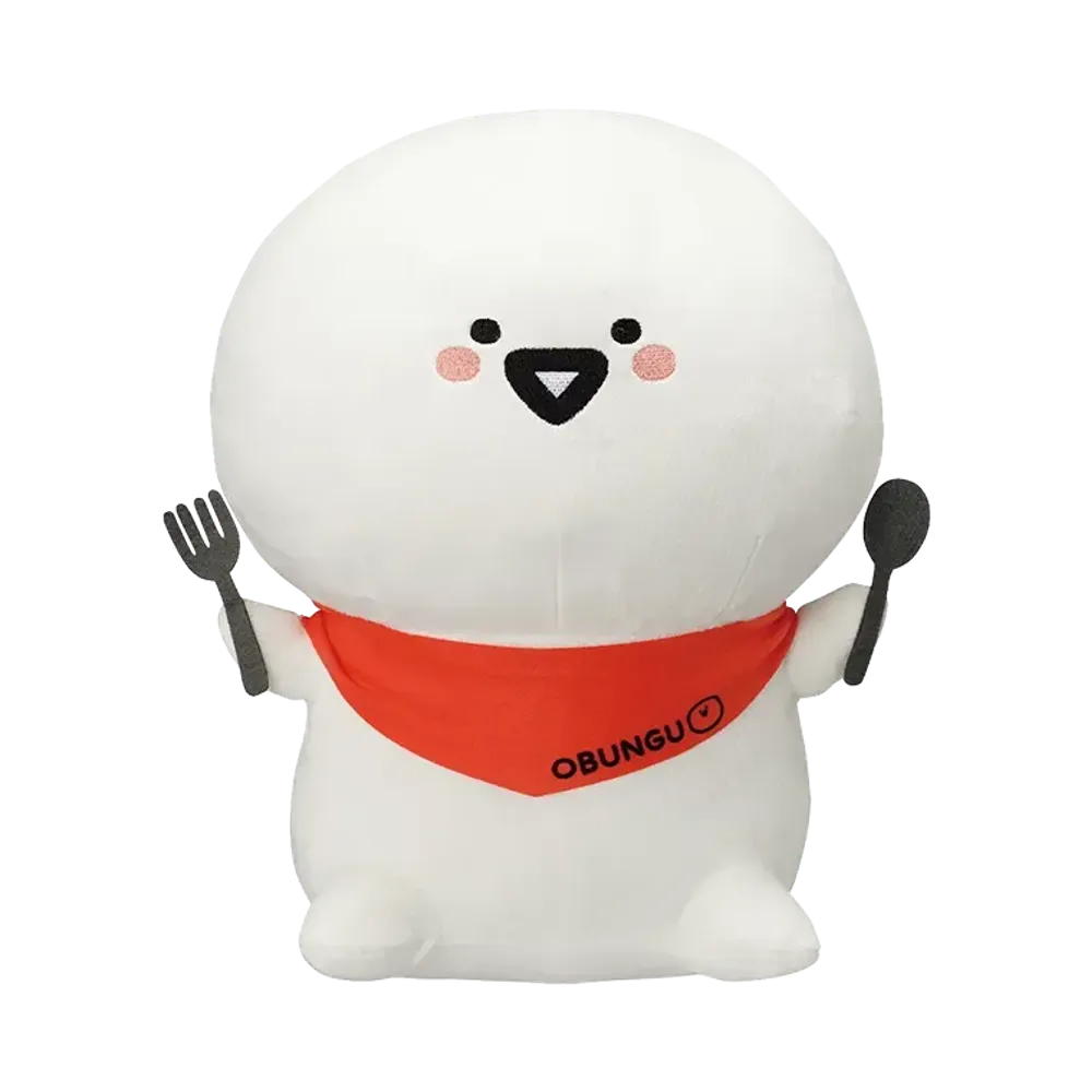 BANDAI "Ichiban Kuji" -Obungu to Issho ~I want to eat lots~- A Prize Let's Eat Together Plush