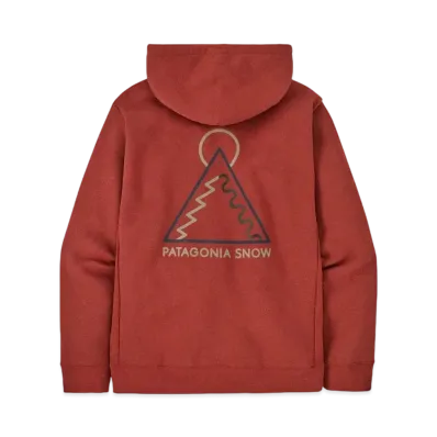 Patagonia Men's Dawn Tracks Uprisal Hoodie "Red"