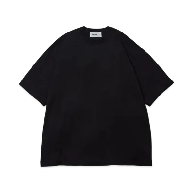 everyone American Cotton Tee Shirts "Black"