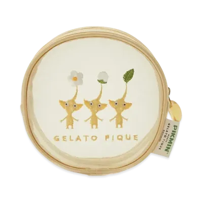 GELATO PIQUE x PIKMIN Round Pouch "Yellow"