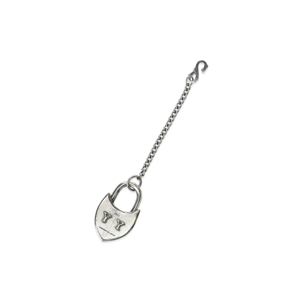 Yohji Yamamoto Pour Homme STERLING SILVER PADLOCK CHARM A "Silver"