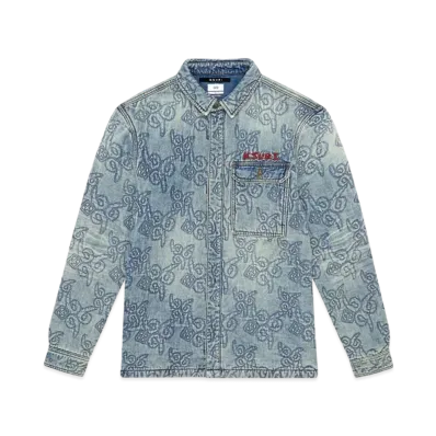KSUBI Quilted LS Shirt K9 Stoned "Stoned"