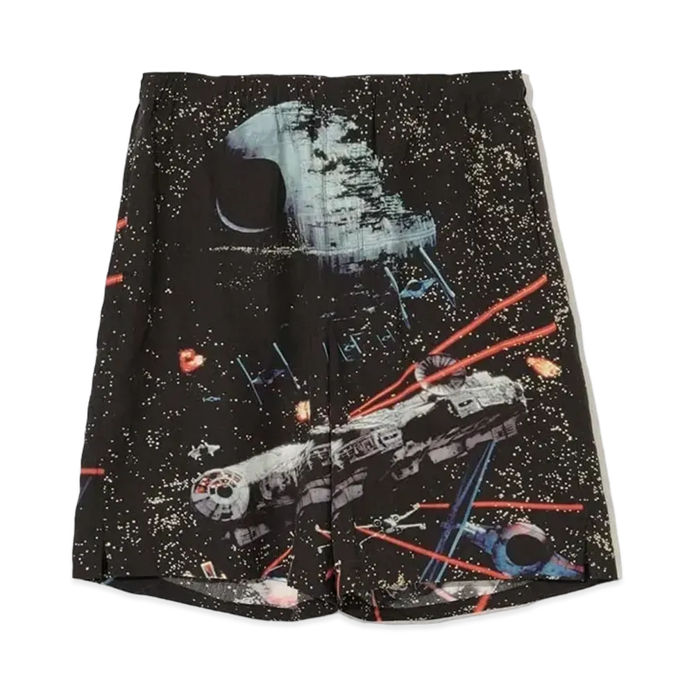 UNDERCOVER x STAR WARS Full Pattern Half Pants "Star Destroyer"