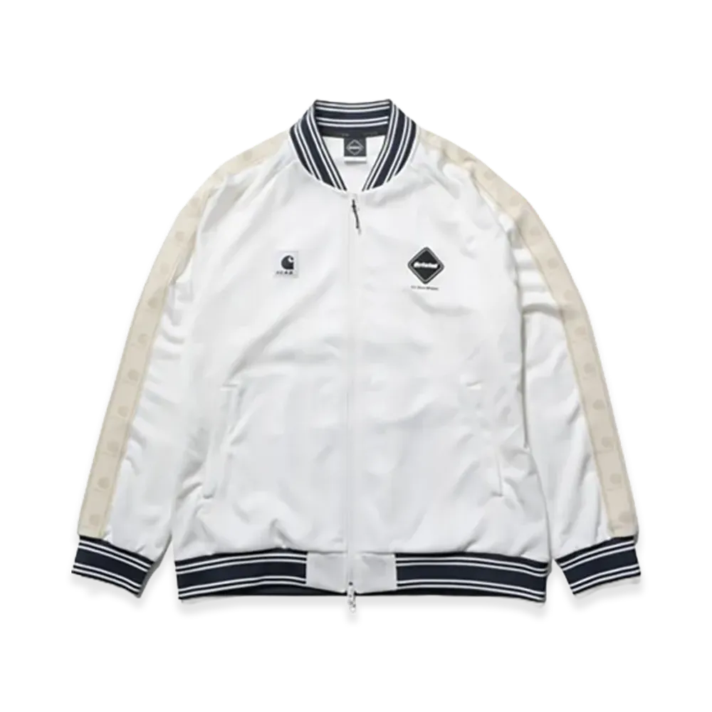 F.C.Real Bristol x Carhartt WIP Varsity Track Jacket "White"