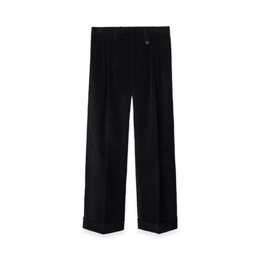 Burberry Corduroy Trousers "Twilight Blue"
