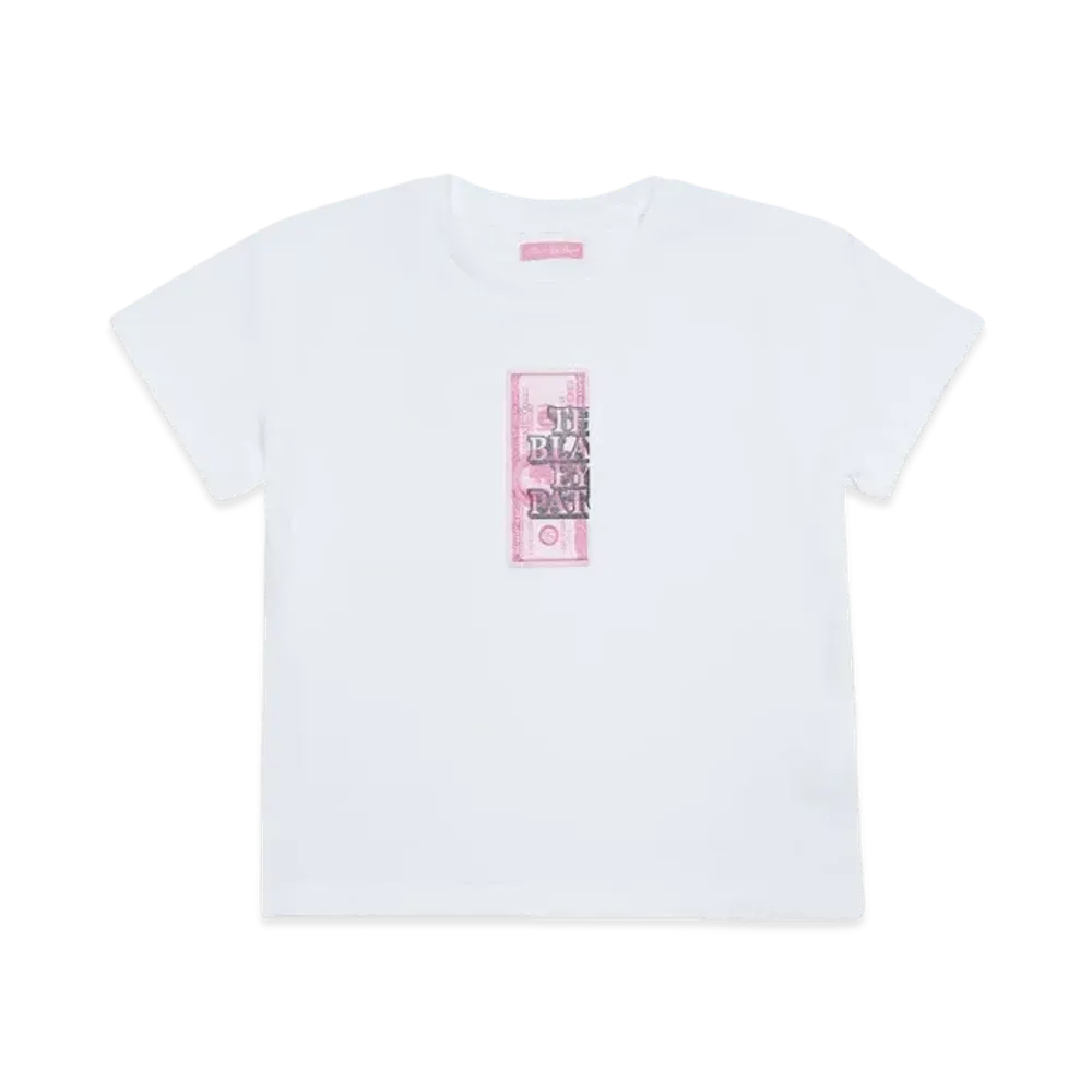 BlackEyePatch OG Dollar Bill Baby Tee "White"