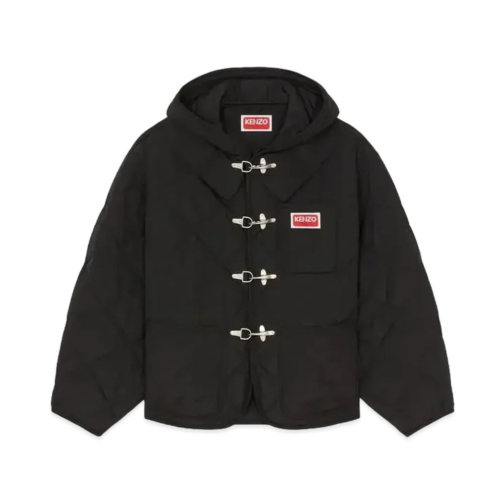 KENZO 'PARIS' Oversize Padded Jacket "Black"