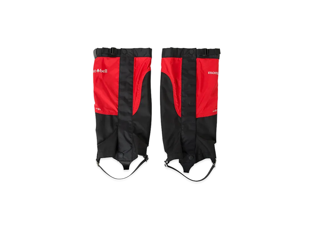 mont-bell Dry-Tec Alpine Spats "Red"