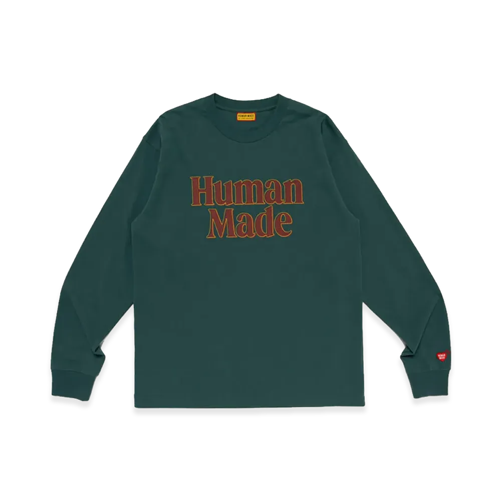HUMAN MADE Graphic L/S T-Shirt "Green"