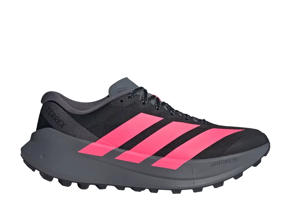 adidas Terrex Agravic SL Trail Running "Core Black/Solar Turbo"