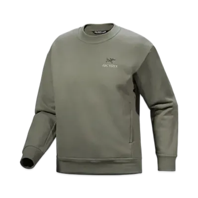 ARC'TERYX Women's Emblem Fleece Crew Neck Pullover "Khaki"