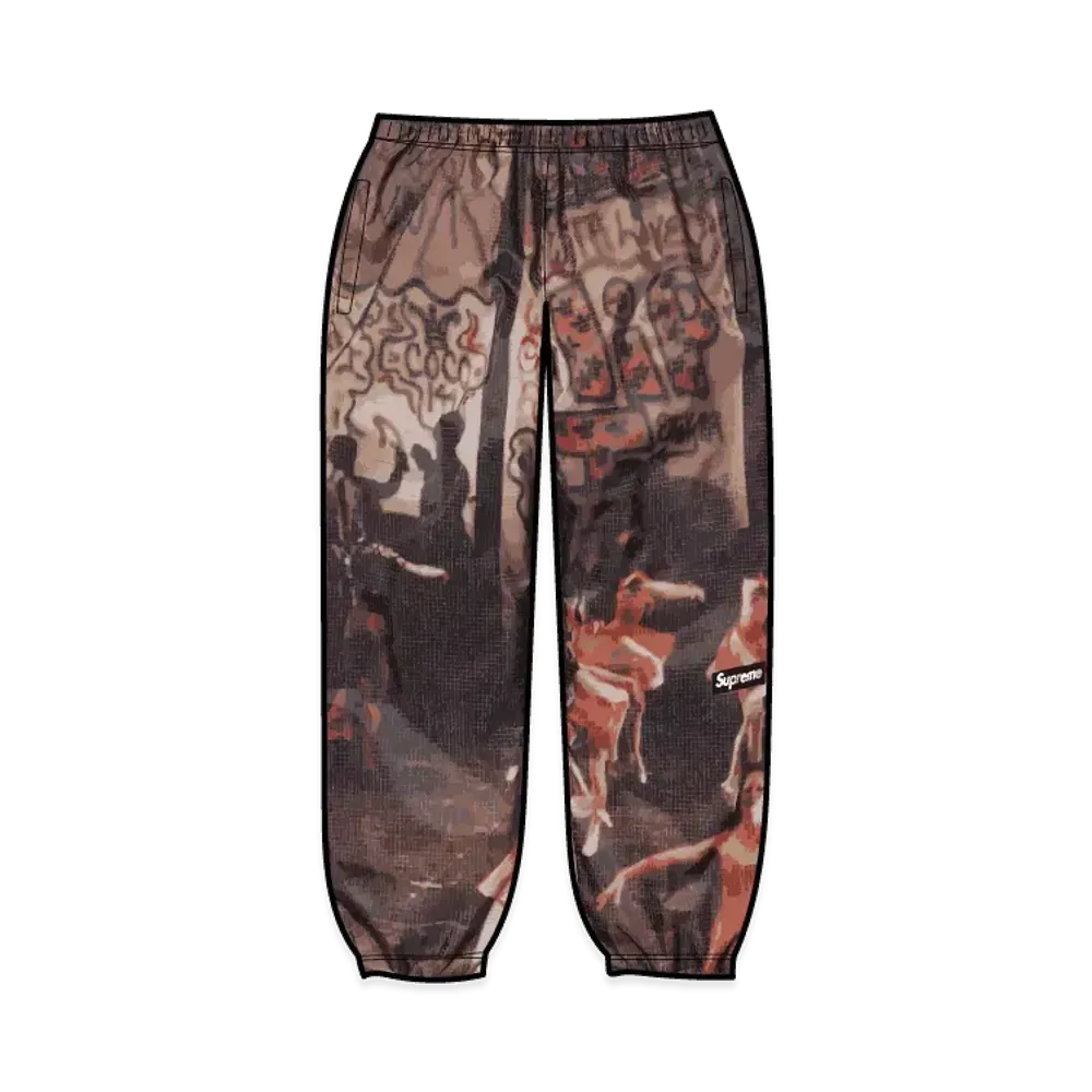 Supreme Reflective Ripstop Track Pant "Multi"