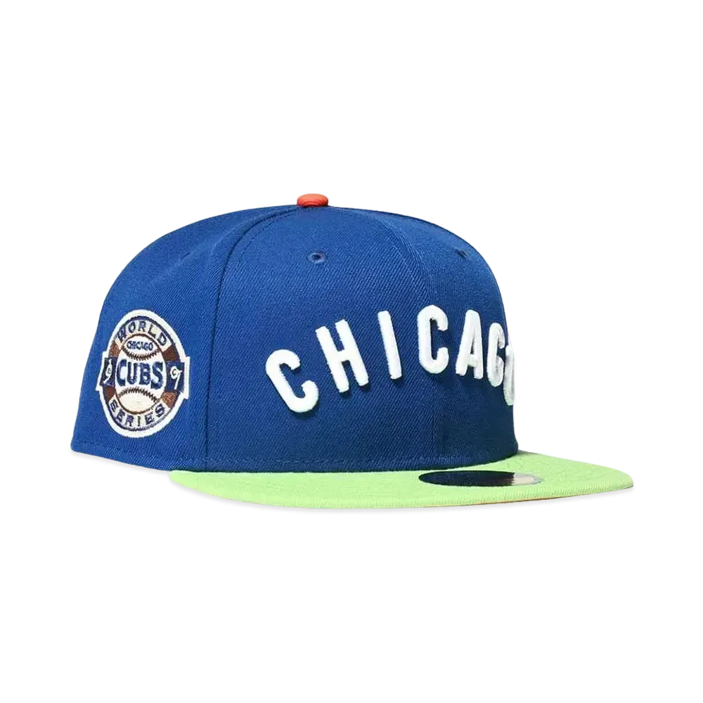 NEW ERA CHICAGO CUBS WS 1907 59FIFTY "ROYALxLIME"