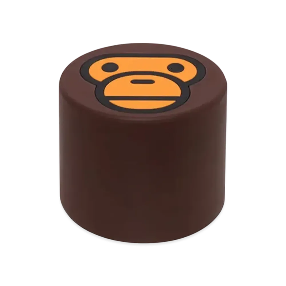 A BATHING APE Baby Milo Stool "Brown"