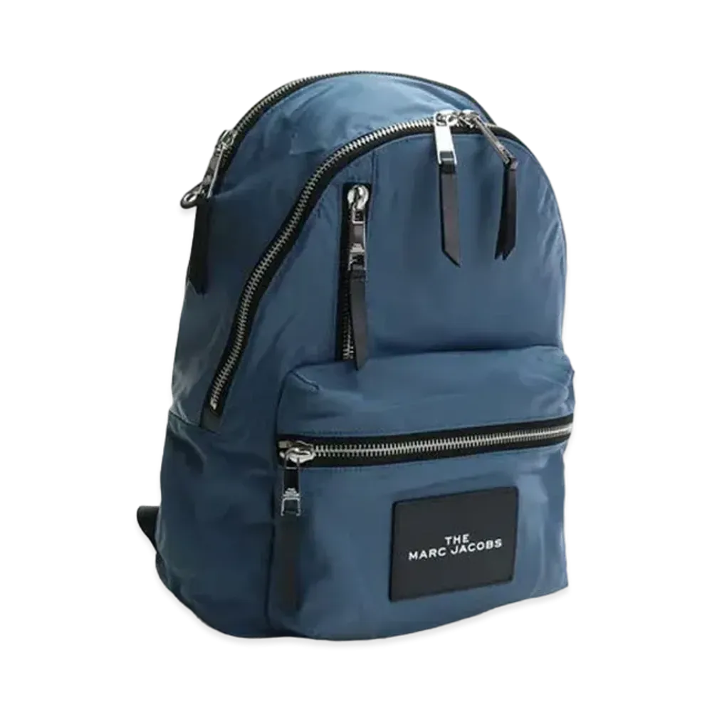 Marc Jacobs The Zipper Backpack "Blue Mirage"