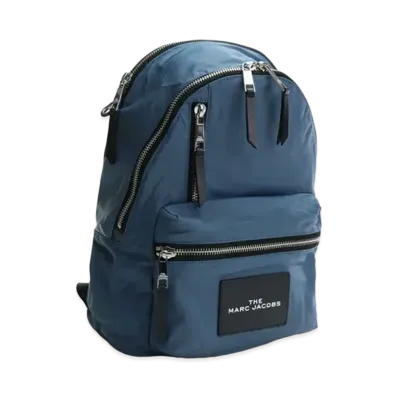 Marc Jacobs The Zipper Backpack "Blue Mirage"