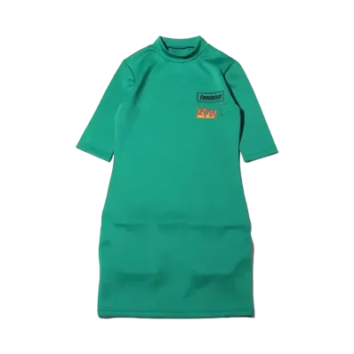 atmos pink Rash Guard Mini Dress "Green"