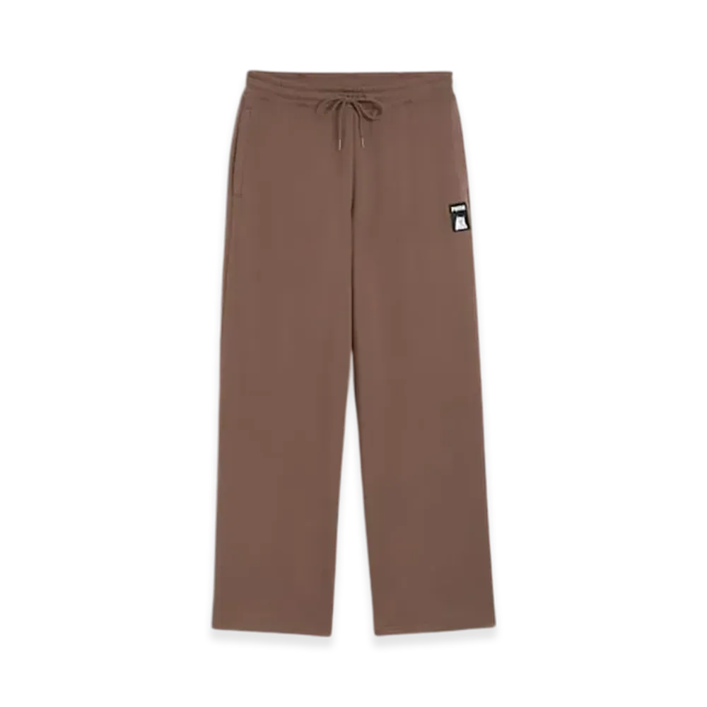 PUMA x RIPNDIP Unisex Oversized Wide Sweatpants "Flat Bronze"