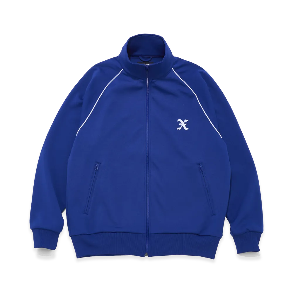 GOD SELECTION XXX Initial Logo Piping Track Jacket GX-S26-CS-10 "Blue"