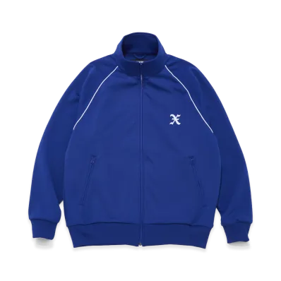 GOD SELECTION XXX Initial Logo Piping Track Jacket GX-S26-CS-10 "Blue"