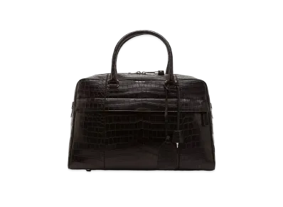 Dolce&Gabbana Travel Bag Crocodile "Black"