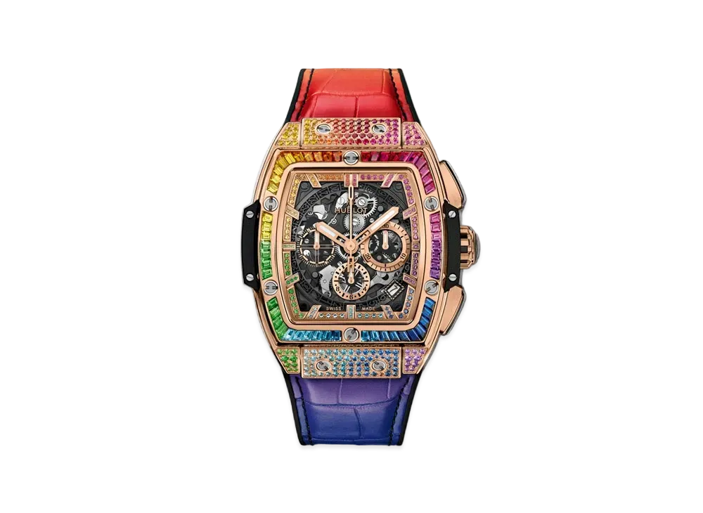 HUBLOT Spirit of Big Bang King Gold Rainbow 42mm