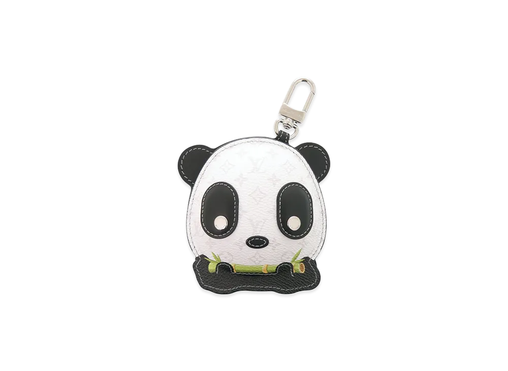 Louis Vuitton Monogram LV Panda Bag Charm "White"