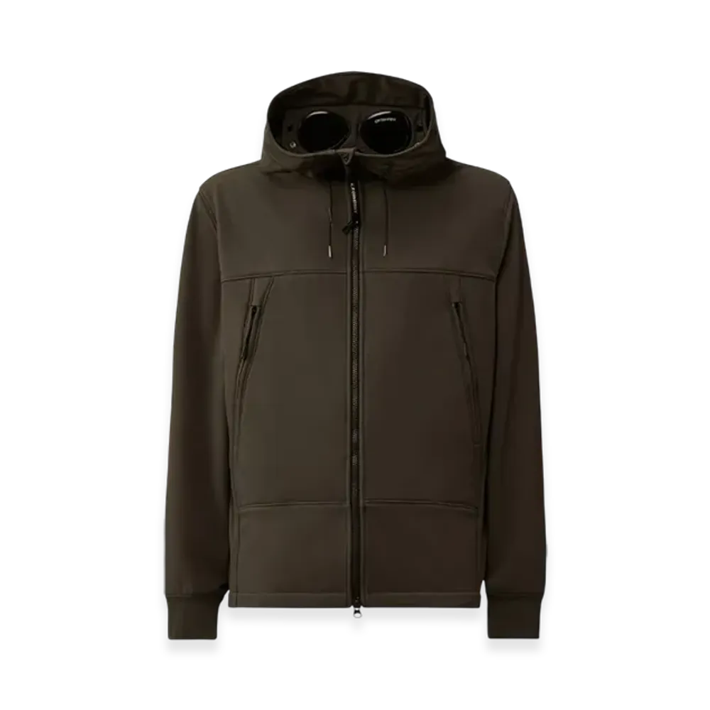 C.P. Company C.P. Shell-R Goggle Jacket "Dark Shadow Grey"