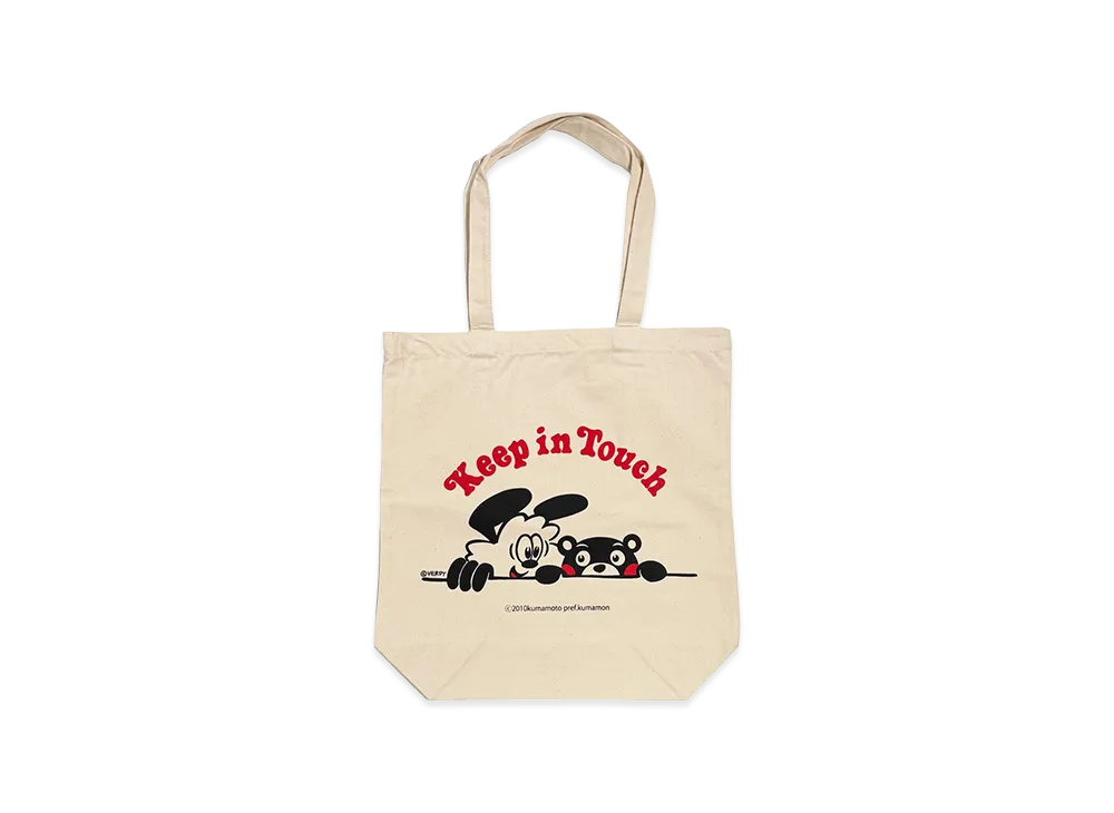 VERDY Vick × Kumamon Tote Bag "Beige"