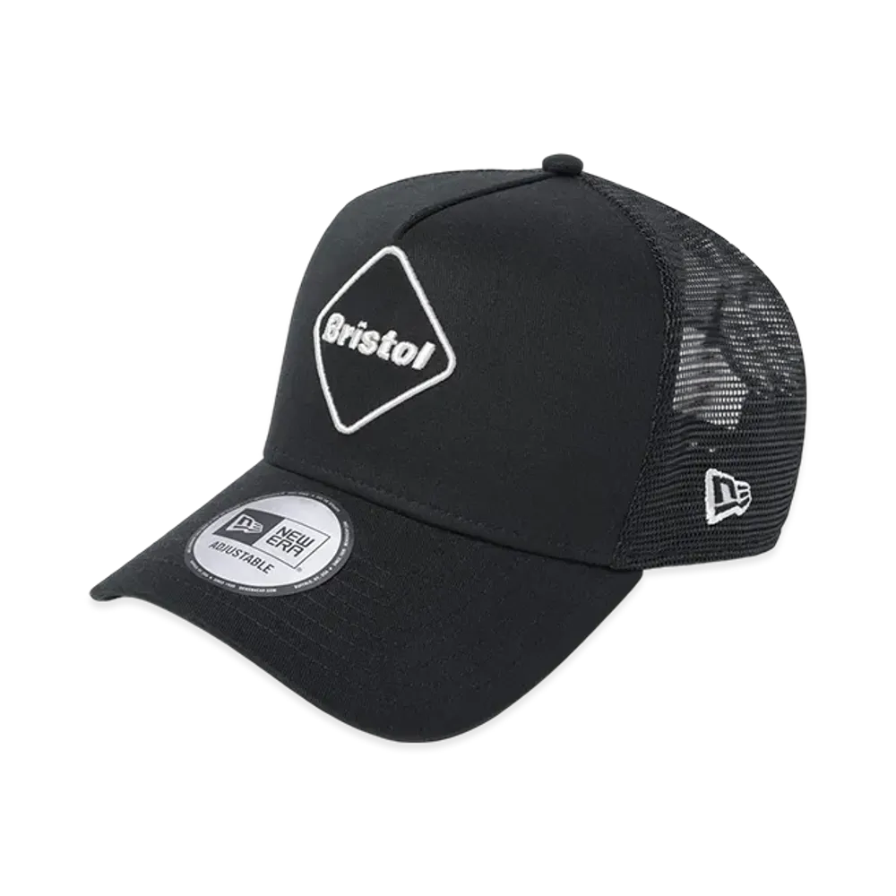 F.C.Real Bristol x New Era 9Forty A-Frame Mesh Cap "Black"