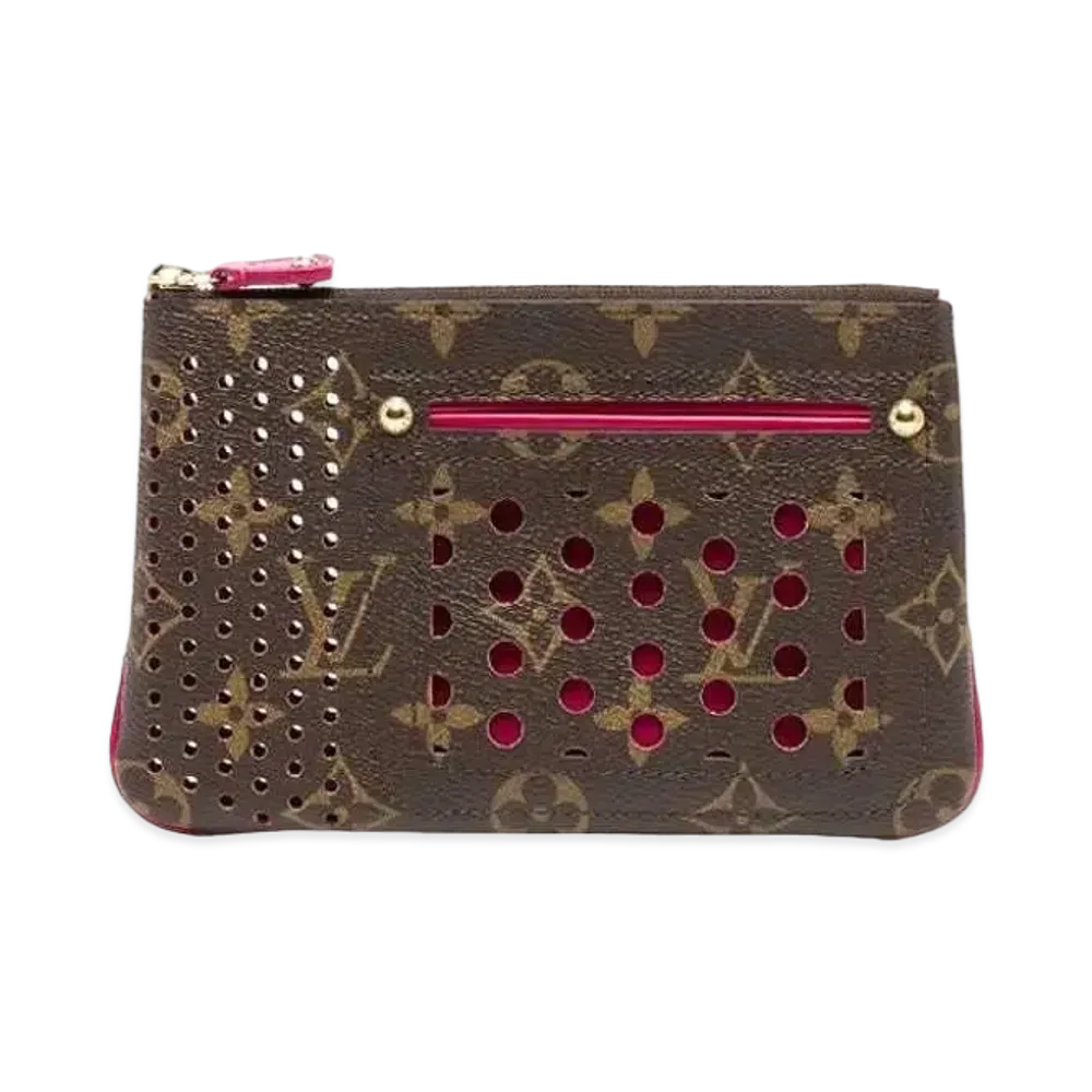 Louis Vuitton Monogram Perfo Pochette Plat
