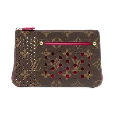 Louis Vuitton Monogram Perfo Pochette Plat
