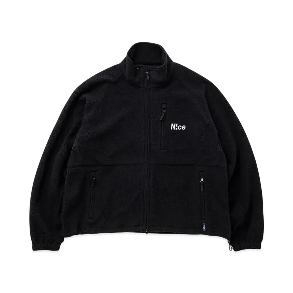N!ce POLARTEC Fleece Set Up Jacket "Black"