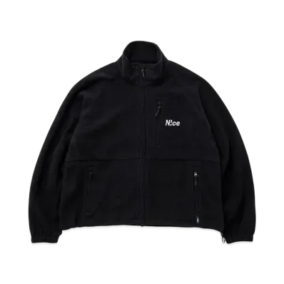 N!ce POLARTEC Fleece Set Up Jacket "Black"