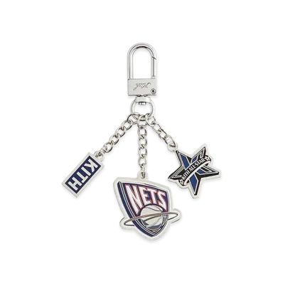 Kith x NBA All-Star New Jersey Nets Keychain "Silver"