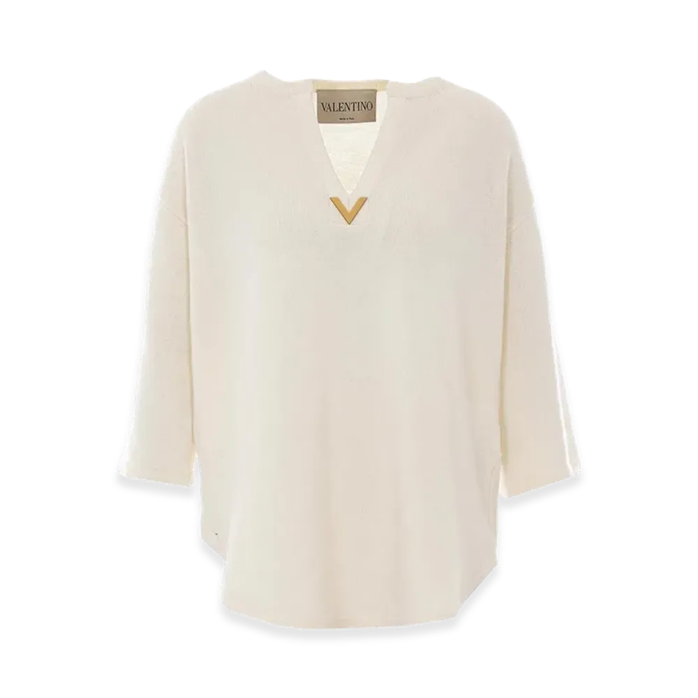 Valentino Women's Sweater "White/Ivory"