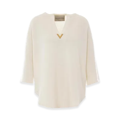 Valentino Women's Sweater "White/Ivory"