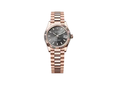 ROLEX Datejust 31mm Everose Gold 278275 "Slate"